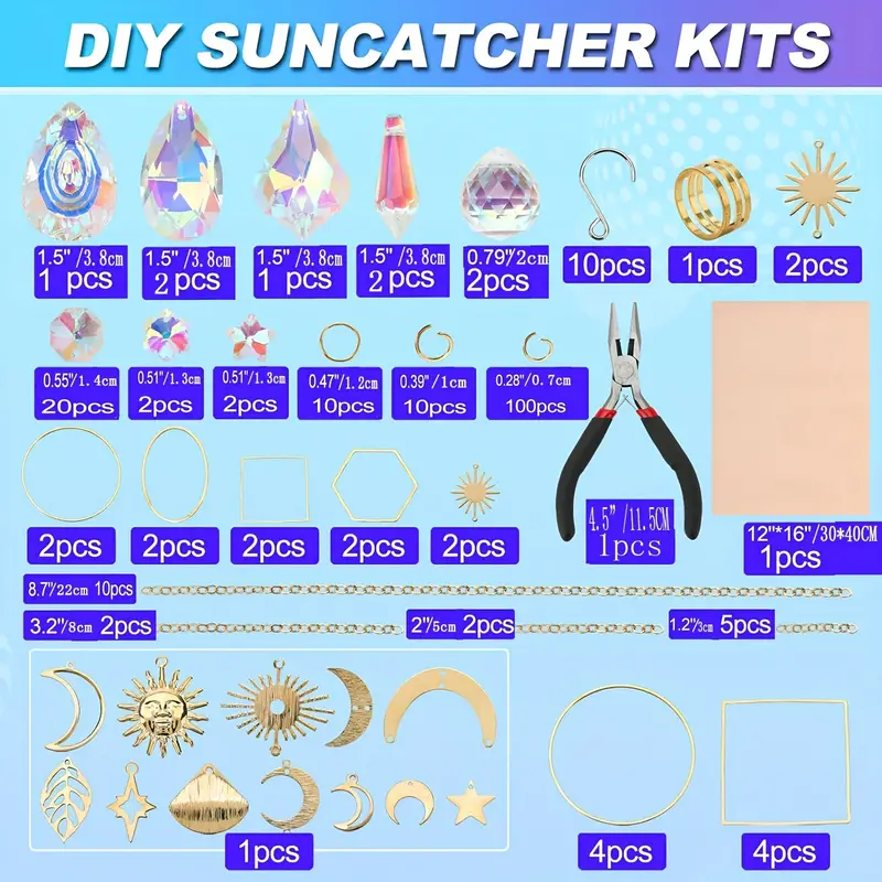 Diy Sun Catchers Making Kits Craft For Adults - Temu