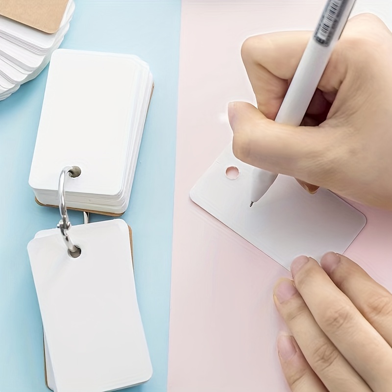 100pcs Blank Card Memory Message Convenient Card