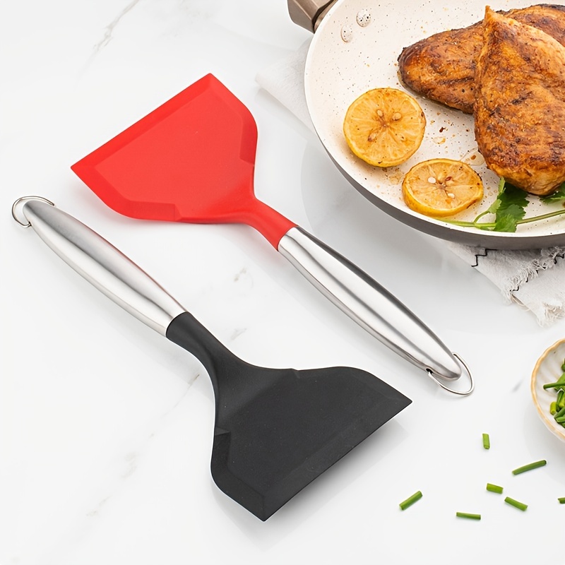 Silicone Spatulas/utensils Kitchen Scraper wide flipper- pizza