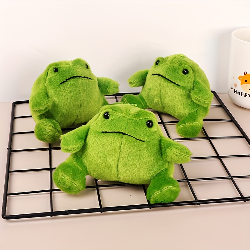 Cute Green Big Frog Plush Pendant Best Gift Girlfriend - Temu