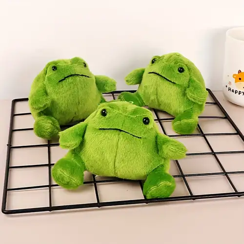 1pc 9 5cm 3 74 Inches Cute Green Large Frog Plush Pendant Best Gift Couples  Suitable New Year Gifts Birthday Gifts Easter Gifts - Toys & Games - Temu  Canada