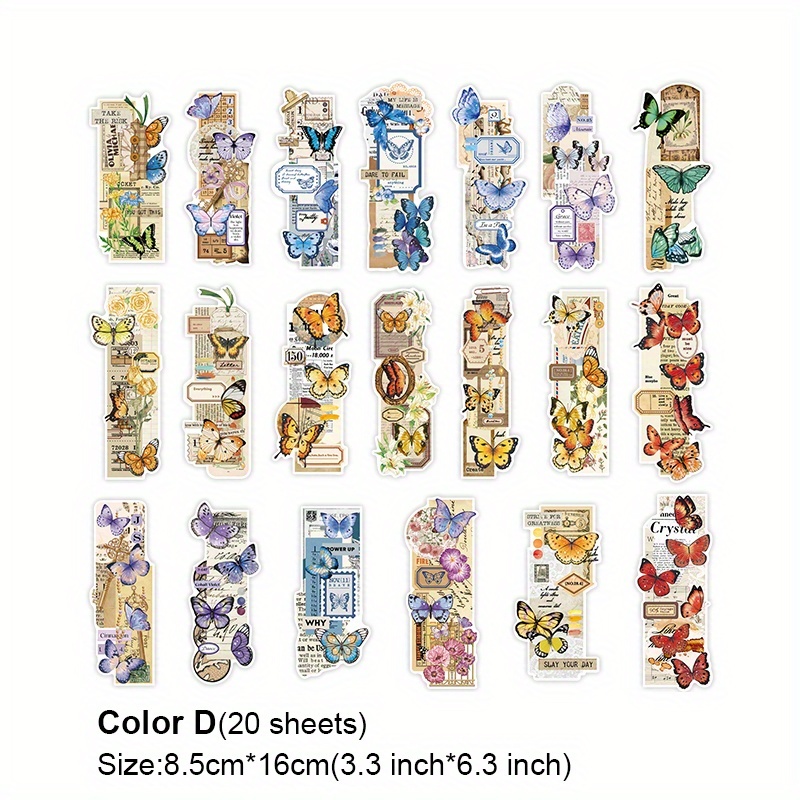 150 Pieces Washi Stickers Set for Journaling Scrapbook Paper Adhesive  Decorative Stickers Aesthetic for Scrapbooking Diary