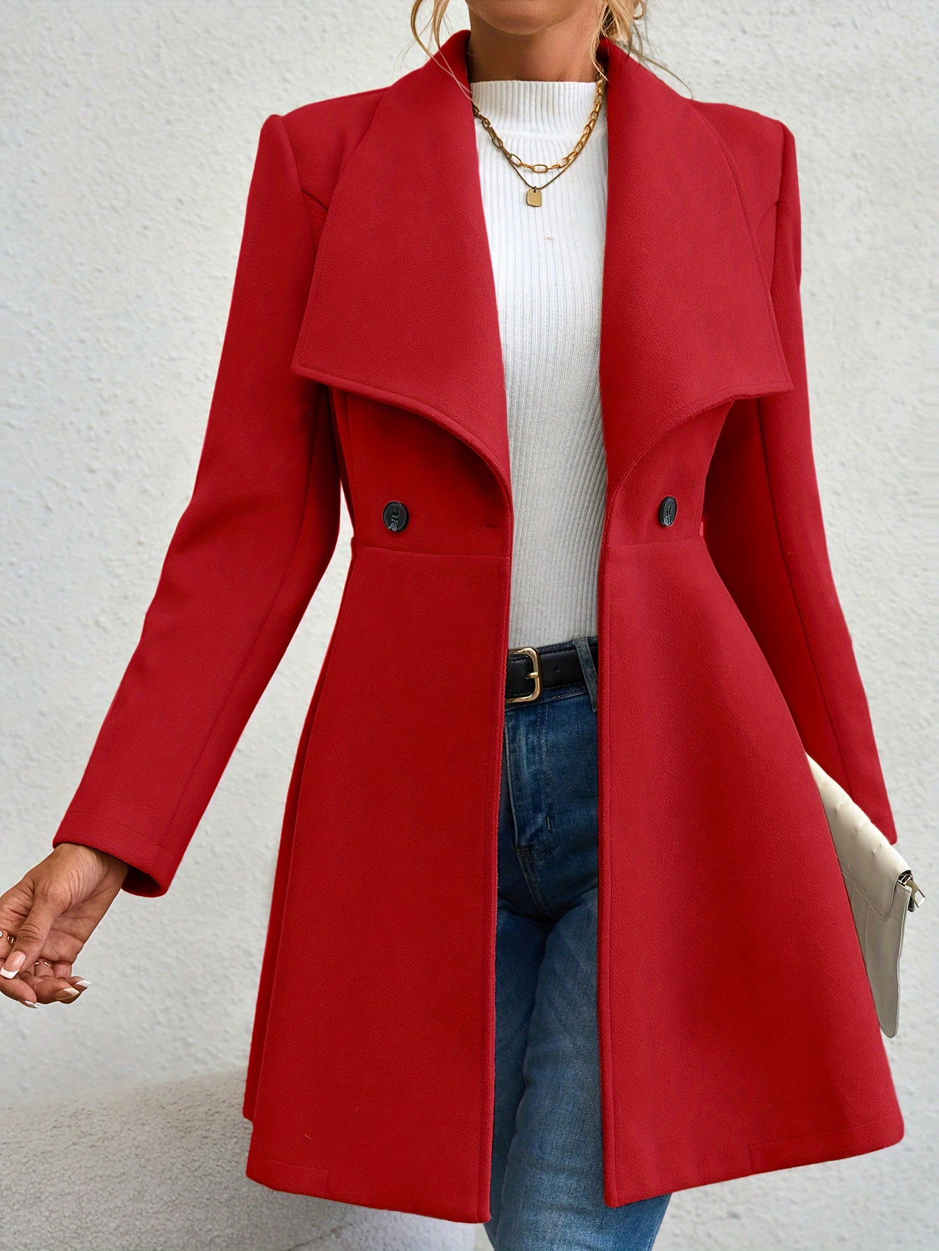 Long Waterproof Waterproof Wool Coat Womens Wool Coat With Hood