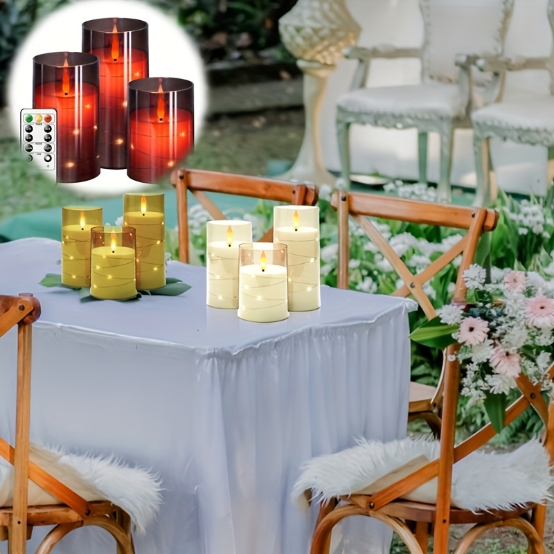 Lantern Decoration Candle Light Battery Powered Led Flashing - Temu