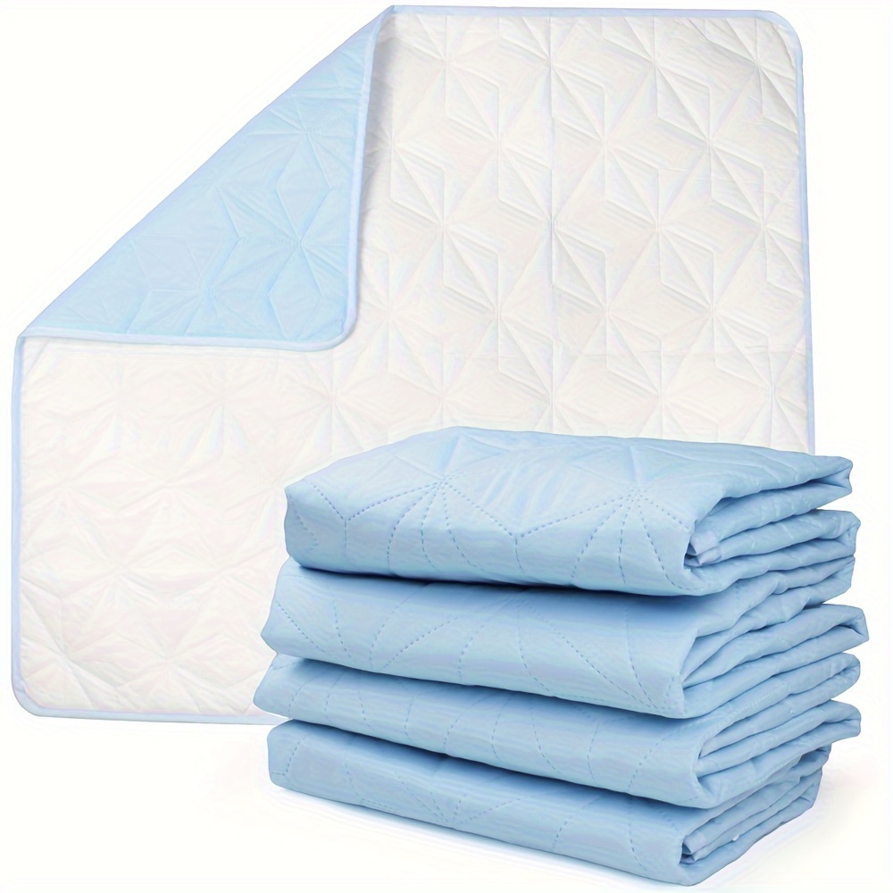 Large Reusable Incontinence Bed Pad - Washable & High Absorbency (34x36)