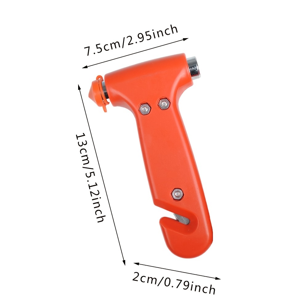 2-in-1 Car Window Breaker and Seatbelt Cutter Safety Hammer Emergency  Escape Glass Breaker Tool Emergency Escape Tools