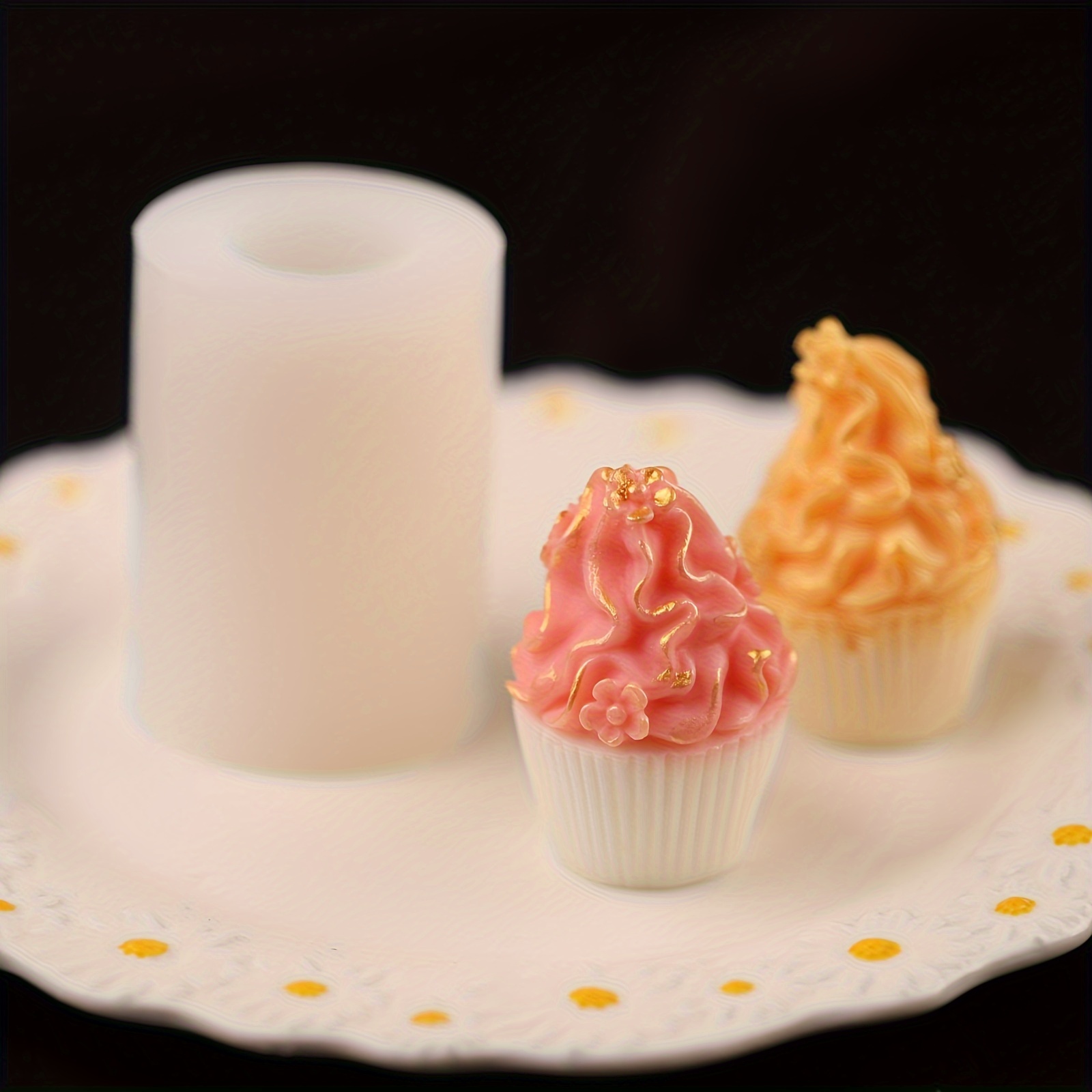 Three dimensional Small Cake Aromatherapy Candle Mold - Temu