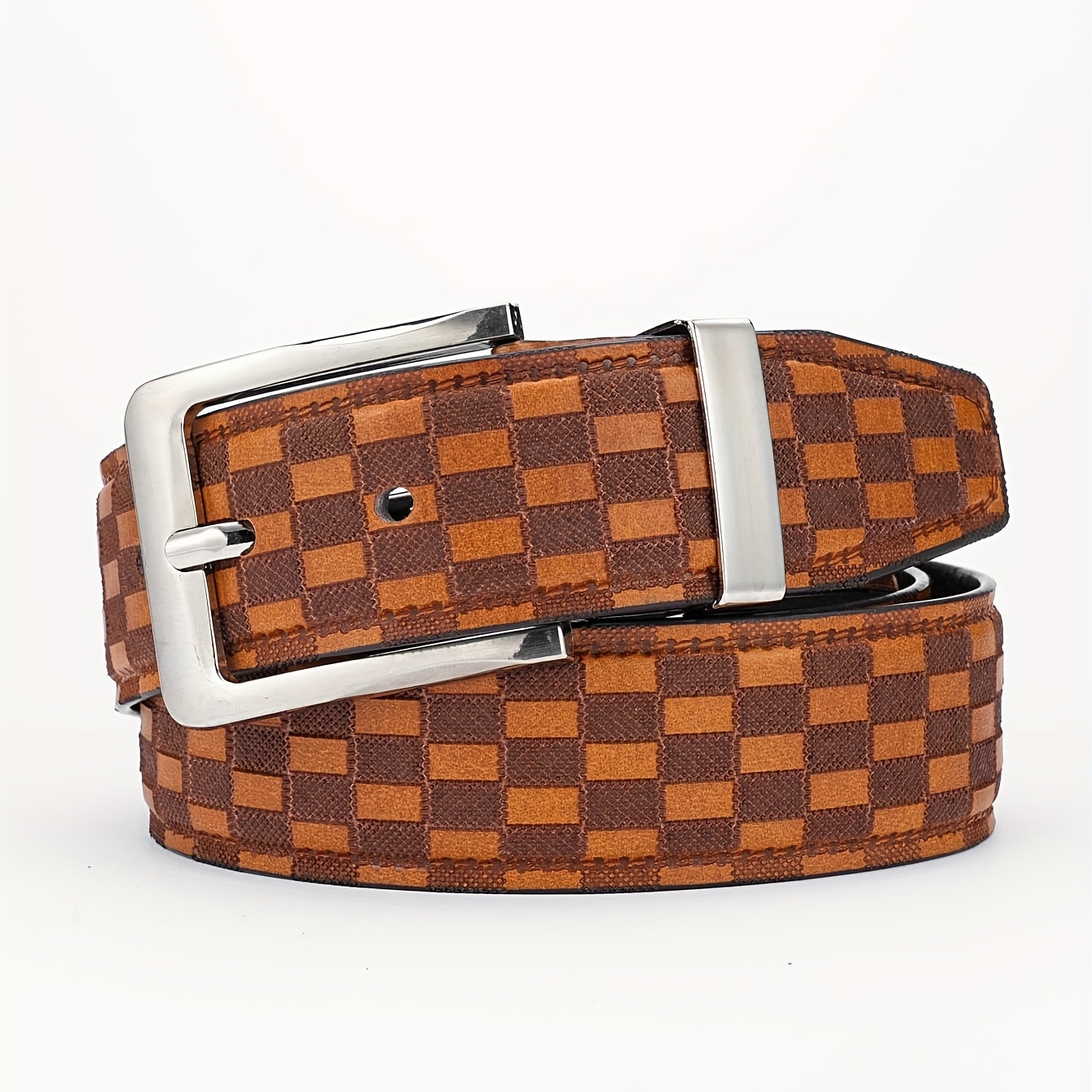 Checkered Brown Belt