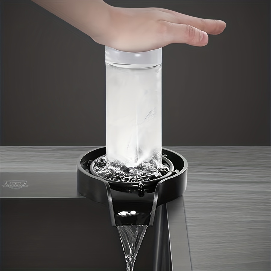Kitchen Sink Stainless Steel Glass Rinser Cup Rinser Kitchen - Temu