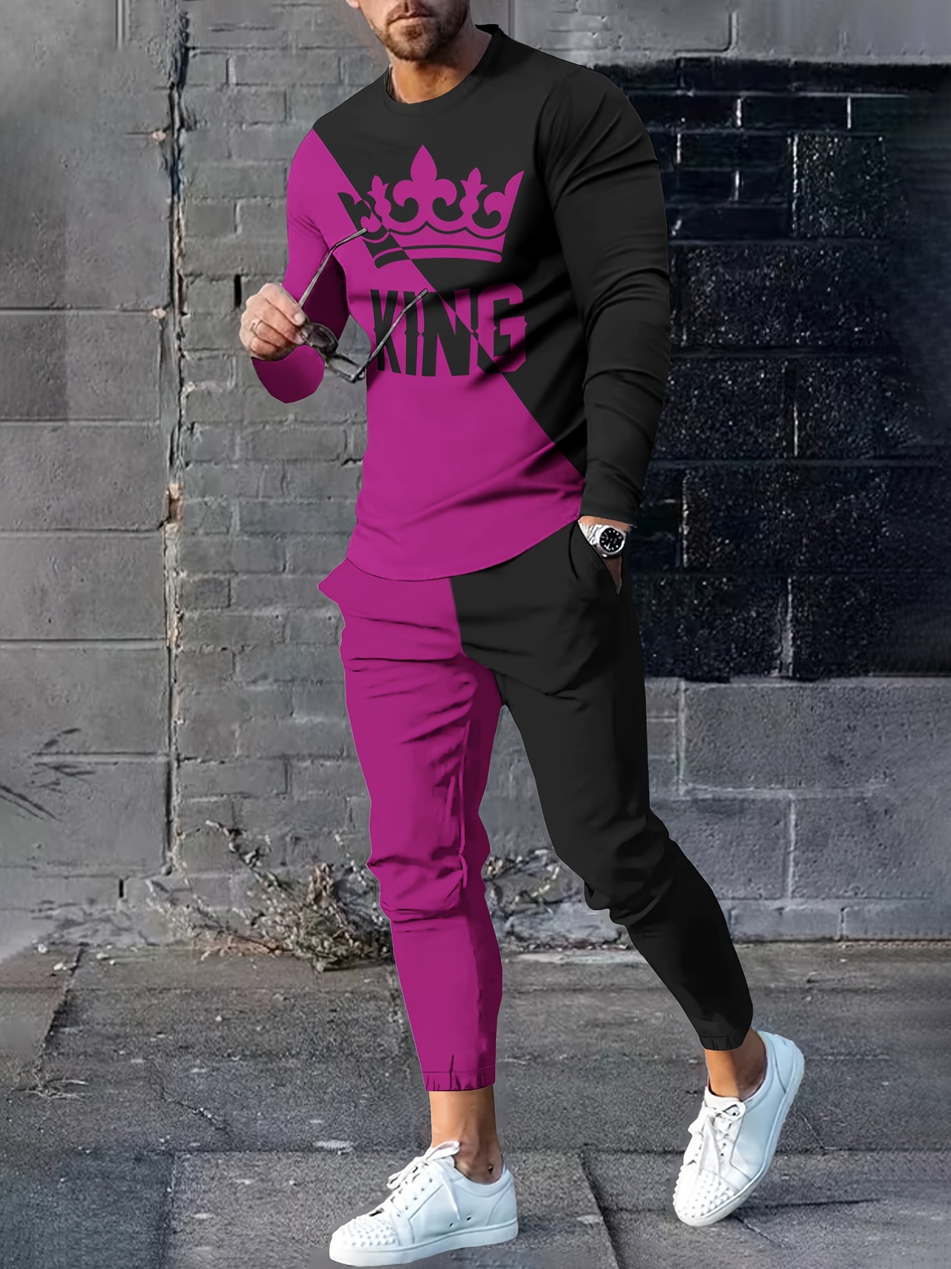  Conjunto deportivo de gimnasio para mujer, camiseta de manga  larga y pantalones deportivos casuales para correr, conjunto de pantalones  cortos con estampado de camuflaje, Rosado : Ropa, Zapatos y Joyería