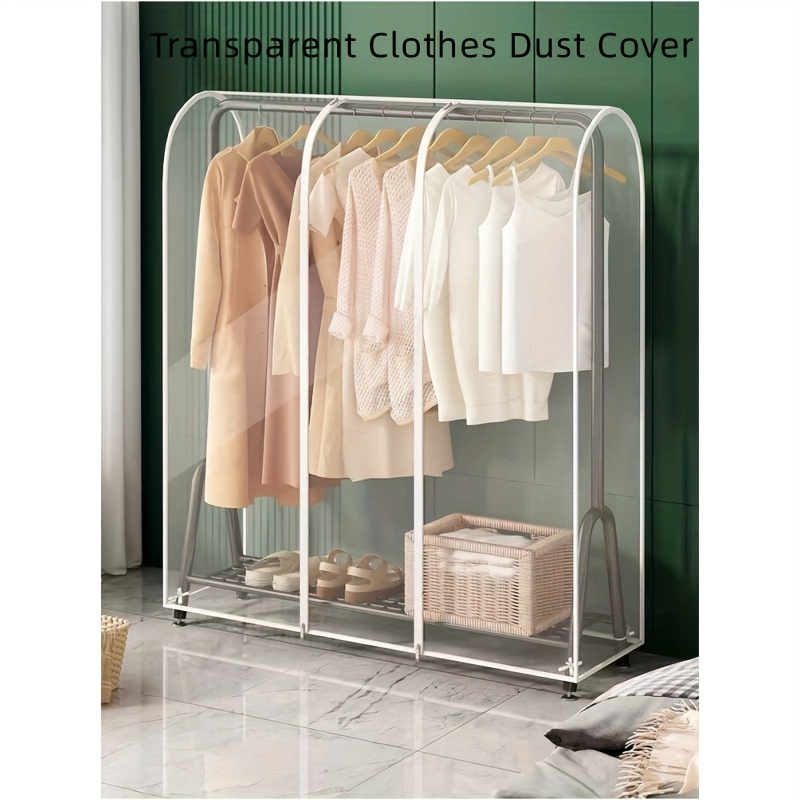 Clear Handbag Dust Cover Bags Hanging Storage Holder For - Temu