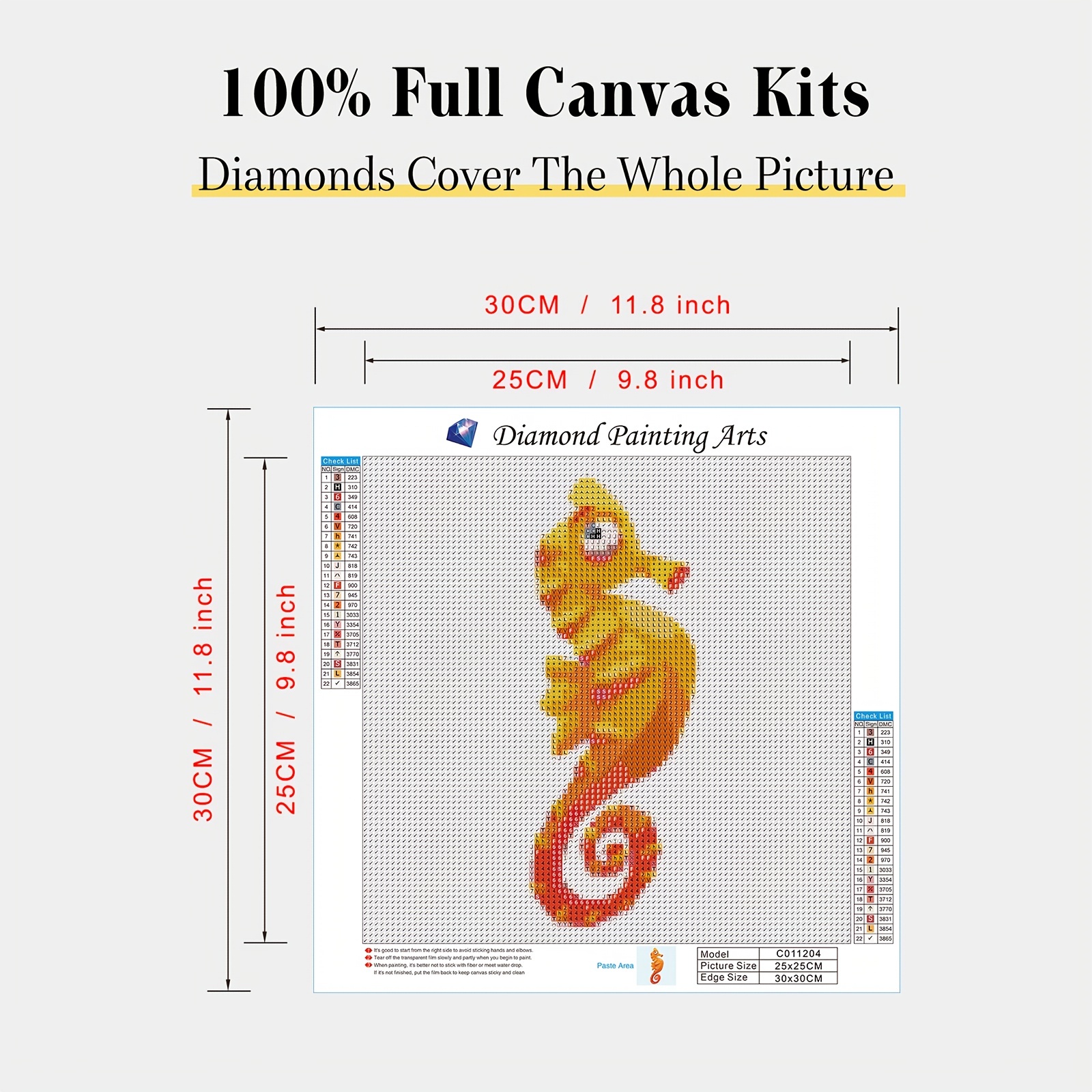 Seashell 5d Diamond Painting Kit Diy Gem Art Adults Kids Full