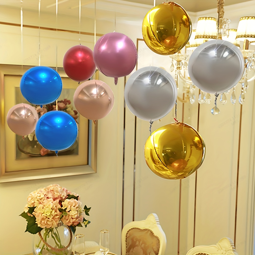  AULE Globos grandes de 40 pulgadas con el número 24 de color  oro rosa, globos gigantes de helio para fiesta de cumpleaños 24 para  mujeres, enormes suministros de Mylar para aniversario