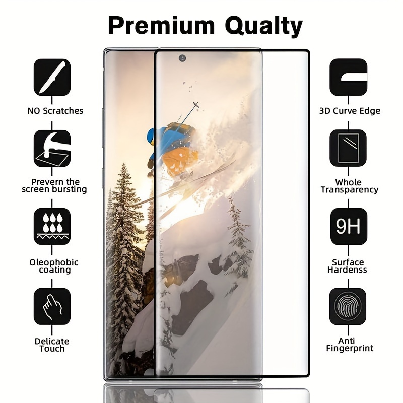 Protector de pantalla de cristal templado para Samsung Galaxy S23 Ultra -  Dealy