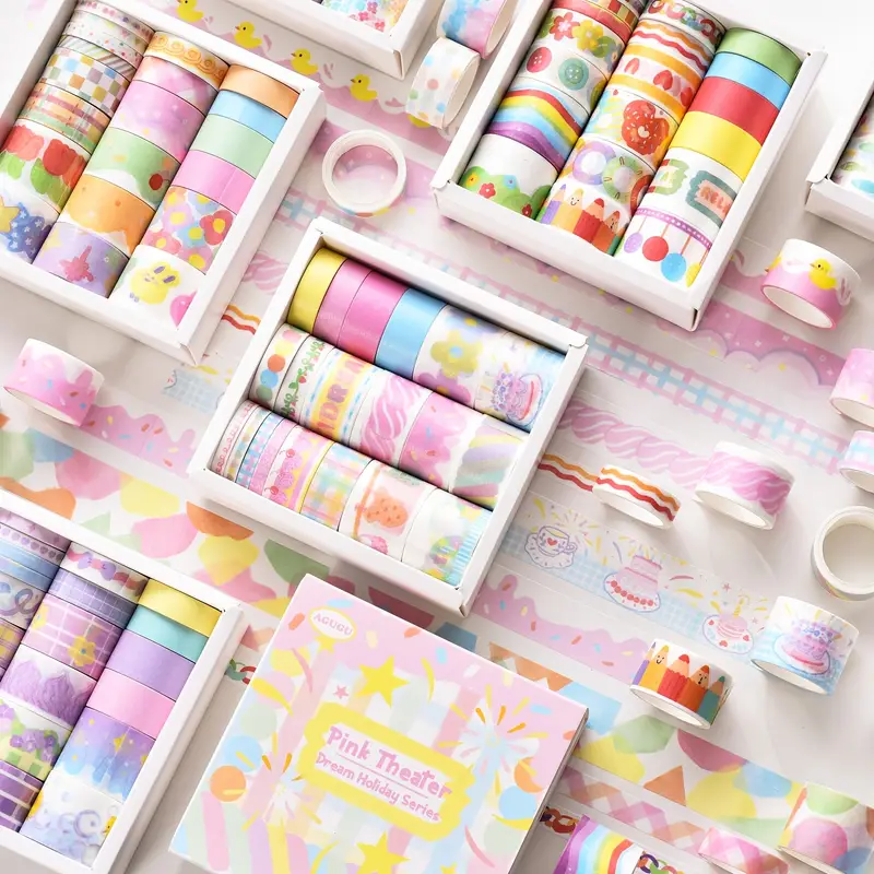 Washi Tape Decorative Journal Tape For Crafting And Diy - Temu