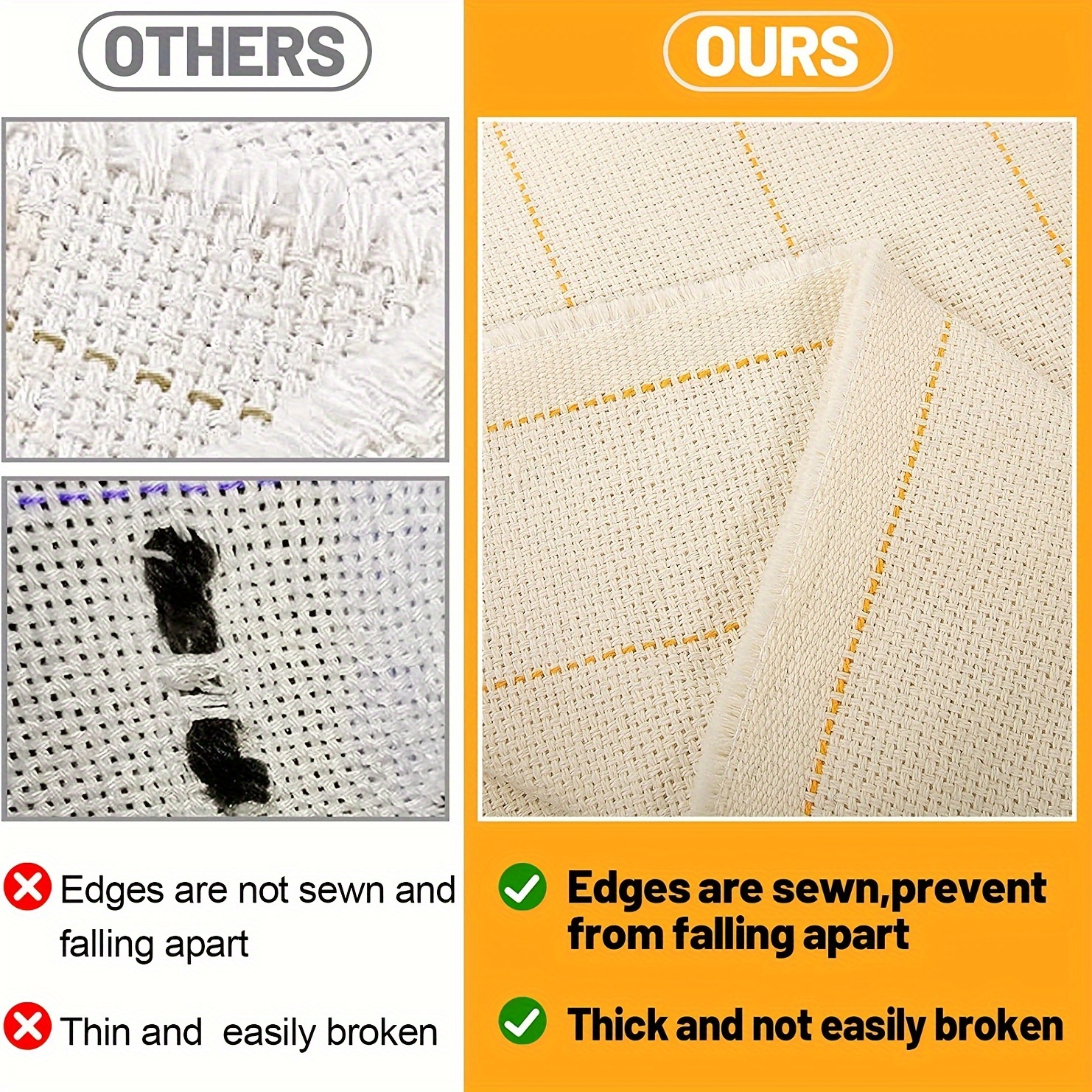  80*59 Primary Tufting Cloth with Marked Lines -  BESGEER-Carpet-Tufting-Fabric, Larger Overlocking Monks Cloth for Tufting  Gun, Rug Tufting Cloth for Punch Needle : Arts, Crafts & Sewing