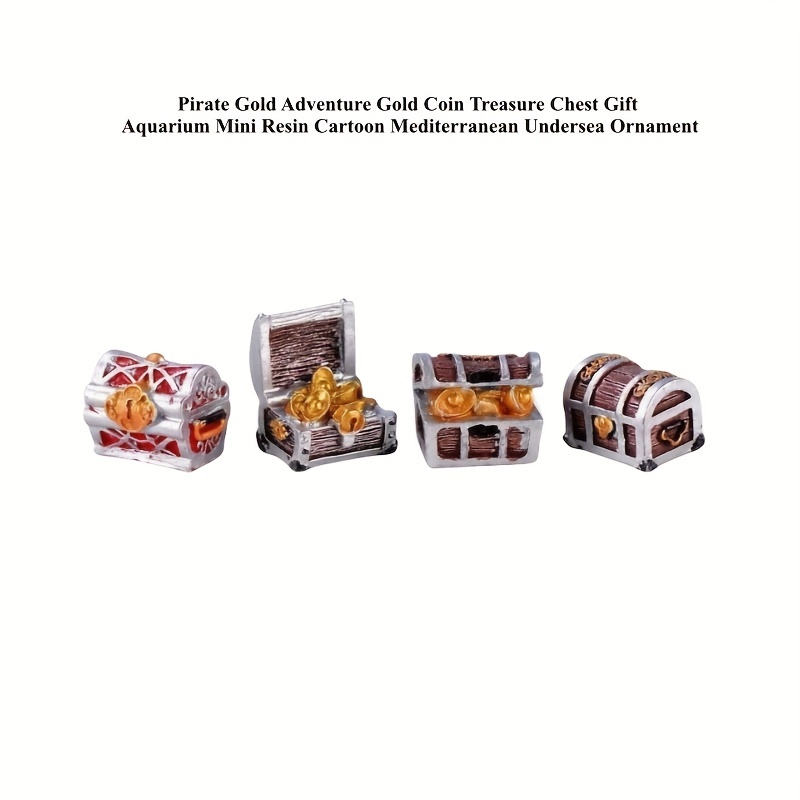 Mini Treasure Chests (Pack of 8)