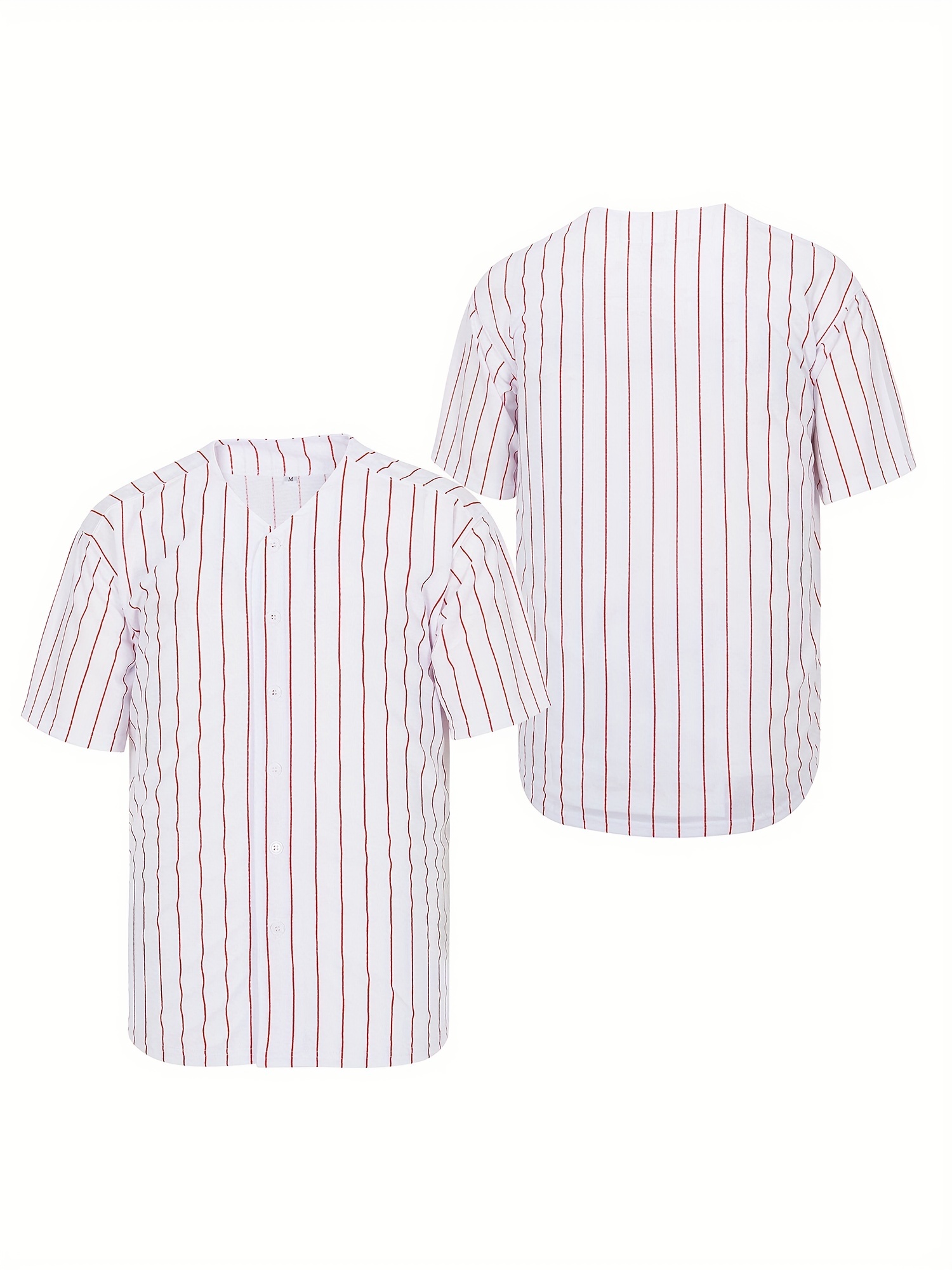 Augusta 1685  Pinstripe Full-Button Jersey