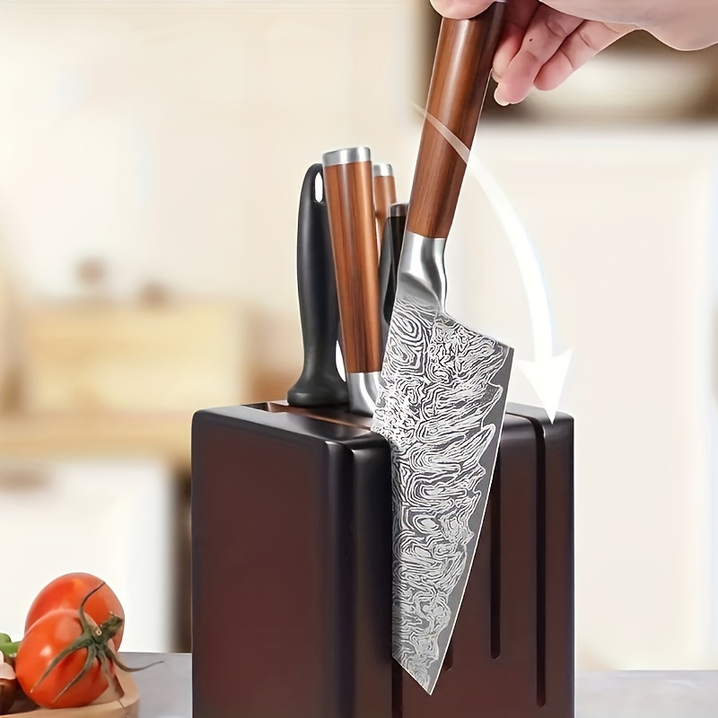 Hip-Home imán madera porta-cuchillos cuchillo de cocina el bloque