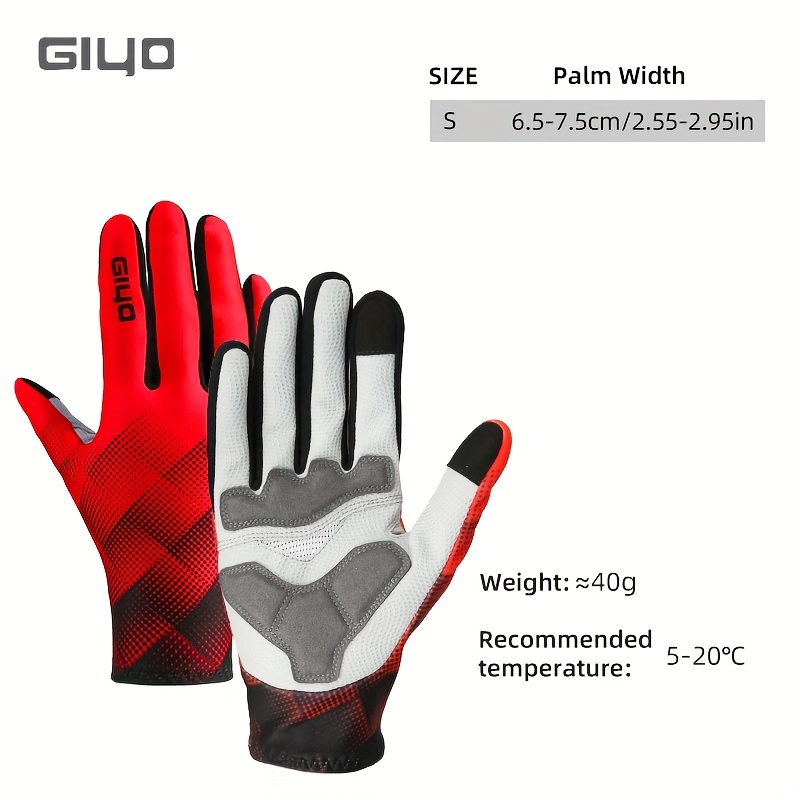 Guantes Ciclismo T rmicos Guantes Largos Dedo Completo Temu Chile