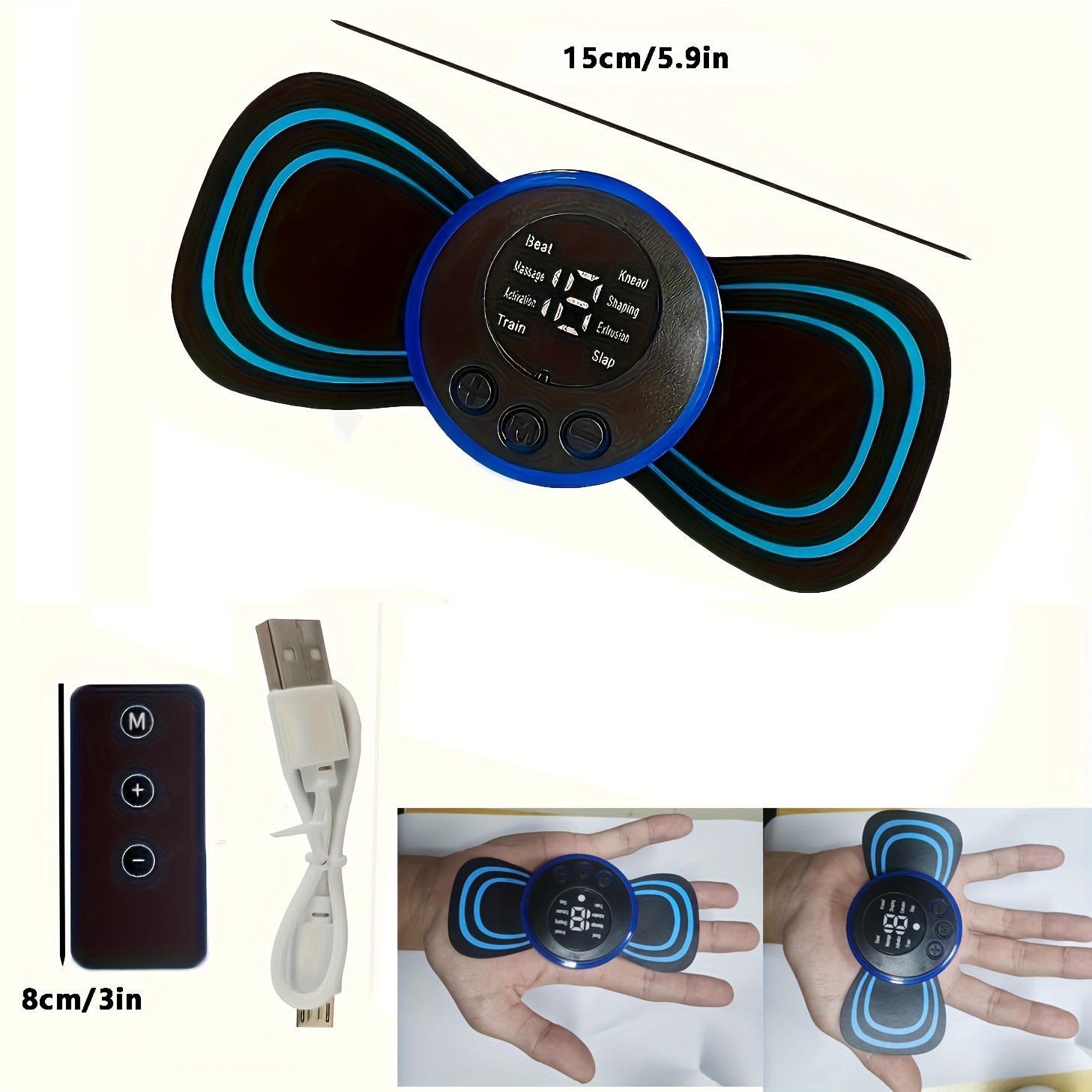 Personal Electronic Massager - Designed For Back Pain