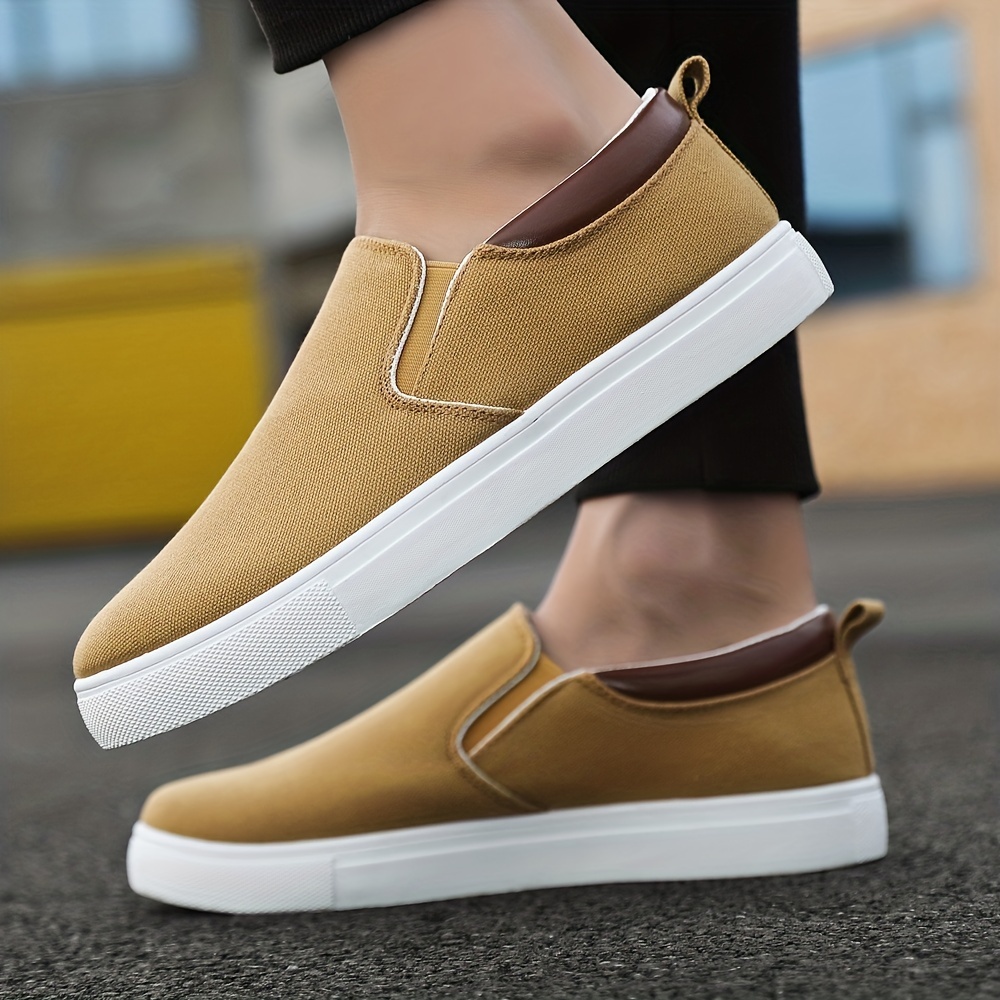 Best Men's Shoes Young Casual Canvas Canvas Shoes Students Flat