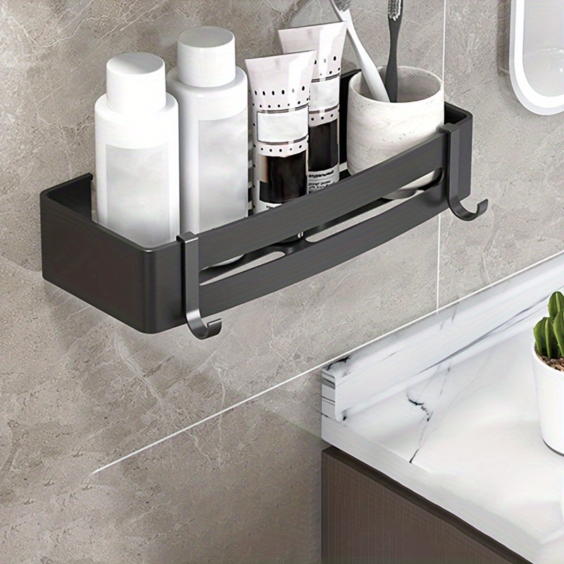 Bathroom Shelves Rack Aluminium Alloy Durable Shower Room Toilet Shampoo  Shelf