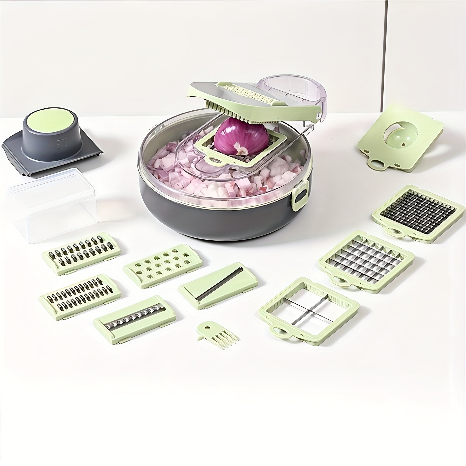 16in1 Vegetable Slicer Multifunctional Fruit Slicer Handheld - Temu