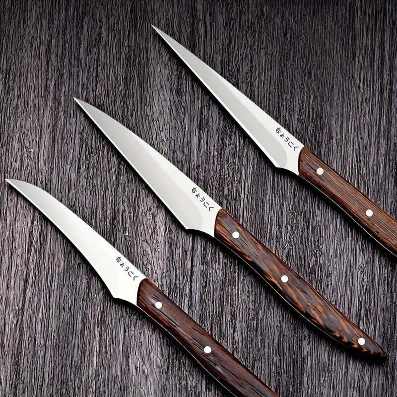 1/2/3/ Stainless Steel Kitchen Knife Set, Sharp Fruit Knife