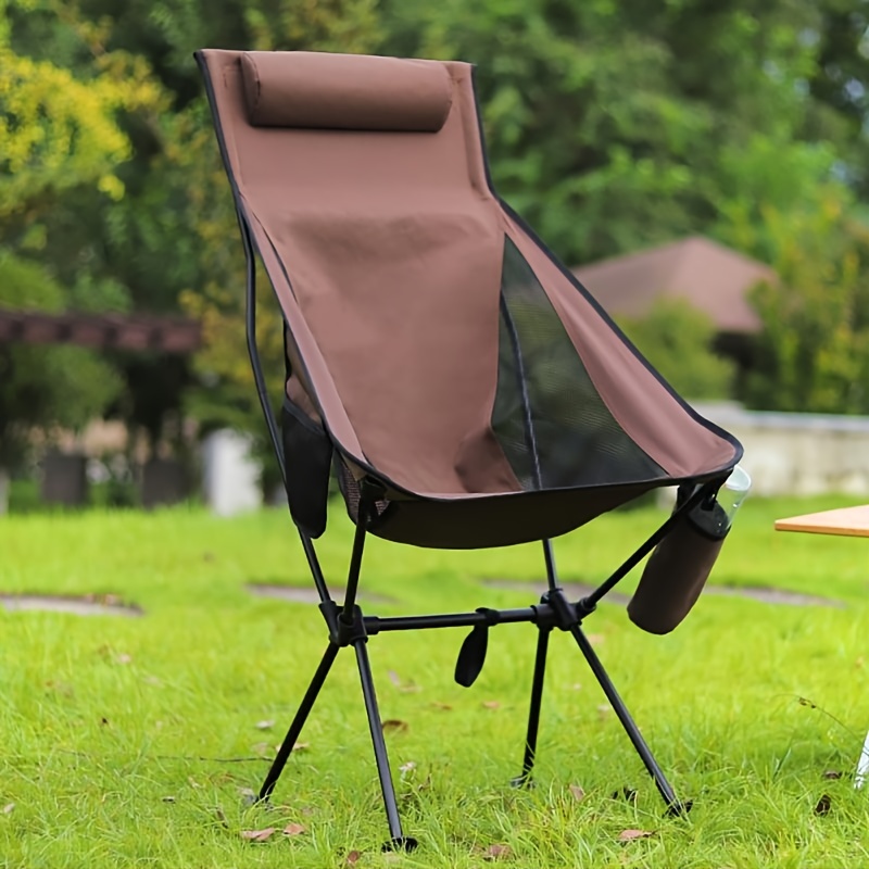 Folding Camping Chairs Lightweight Outdoor Patio Garden Beach Chair Fishing  Seat