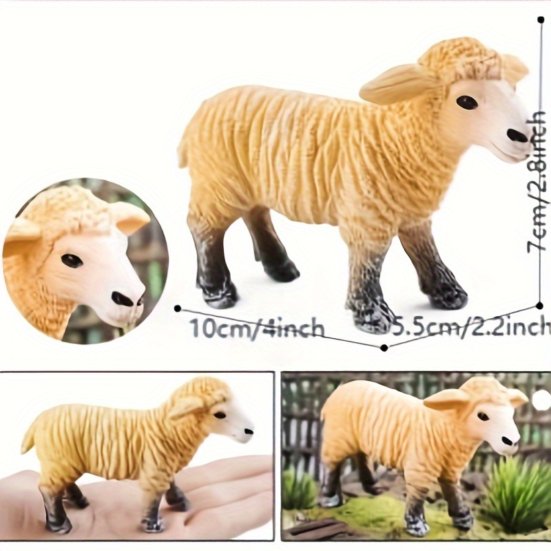 12pcs Simulation Mini Animaux De Ferme Volaille Figurines - Temu