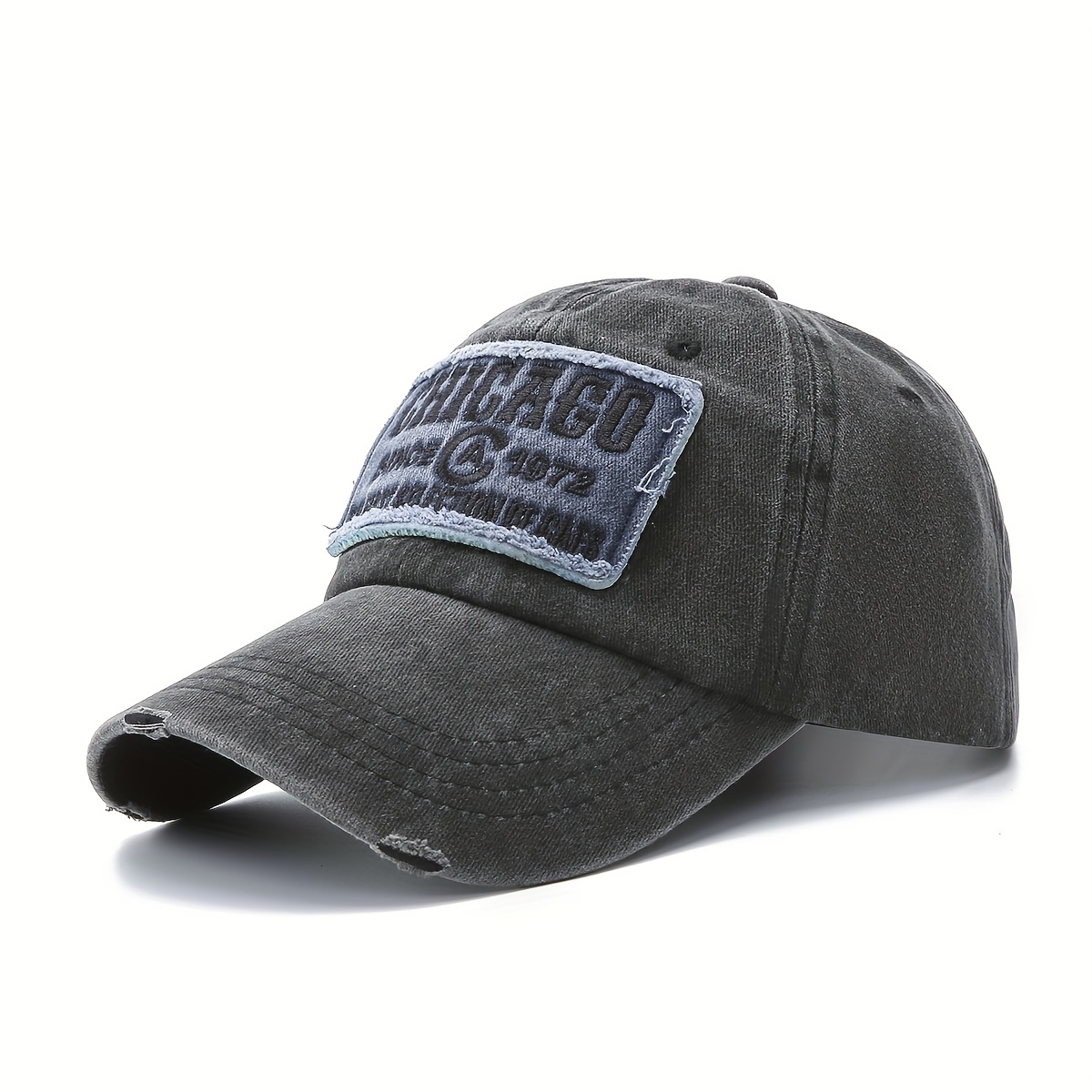 Retro Washed Denim Men Baseball Hat