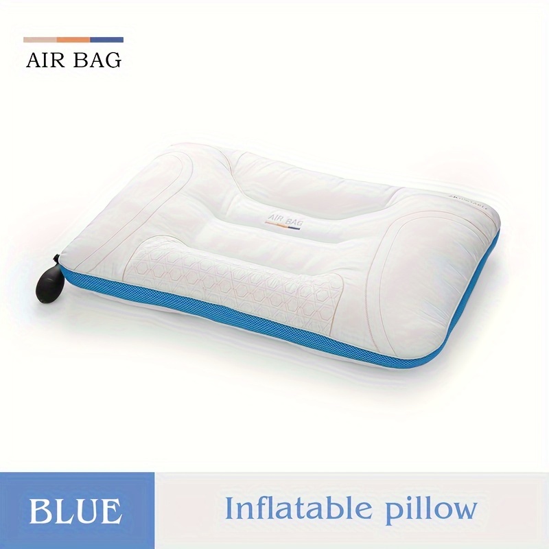 Cervical Memory Foam Pillow Ergonomic Inflatable Height - Temu