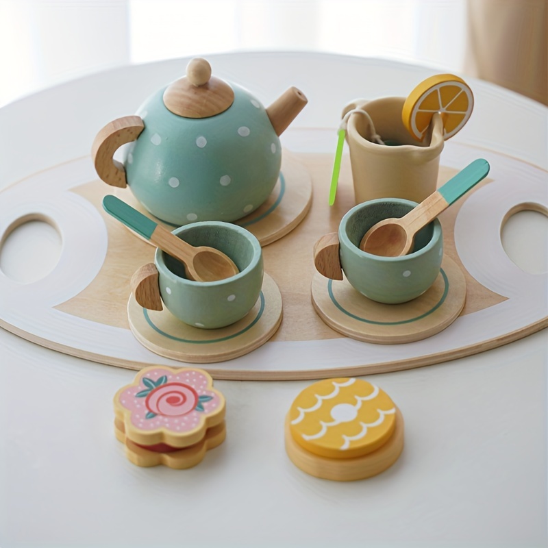 Wooden teapot sales toy