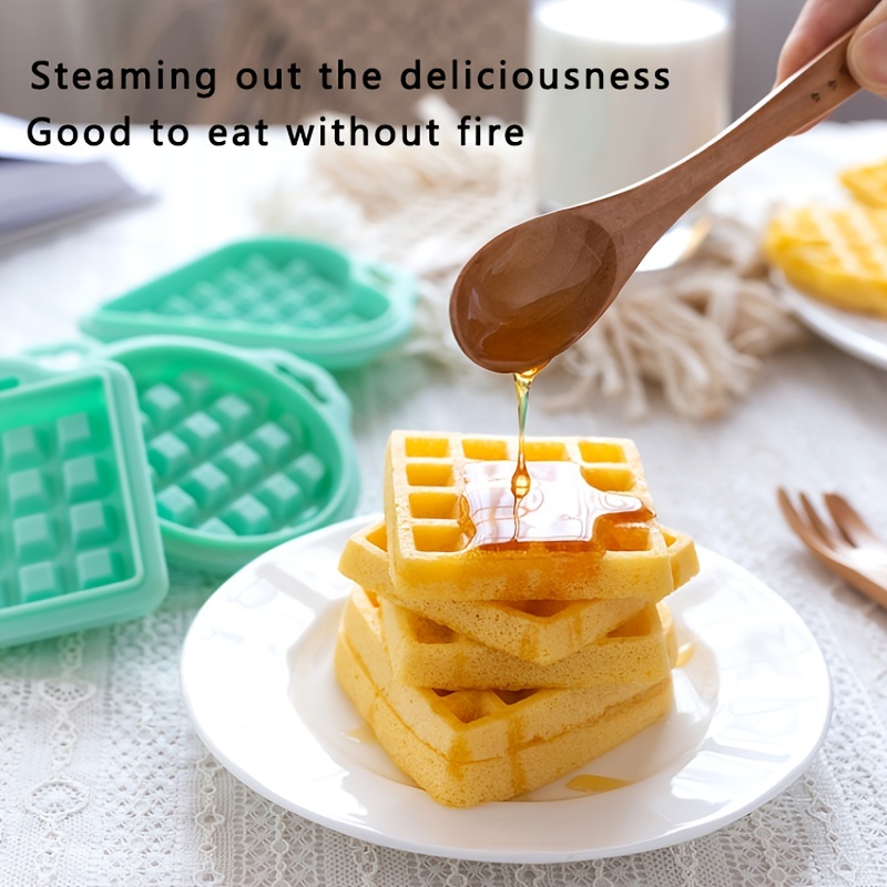 Flexible Silicone Mould - 18 Round Mini Waffles Ø 4cm - 30 x 17,5cm -  Silikomart - Meilleur du Chef