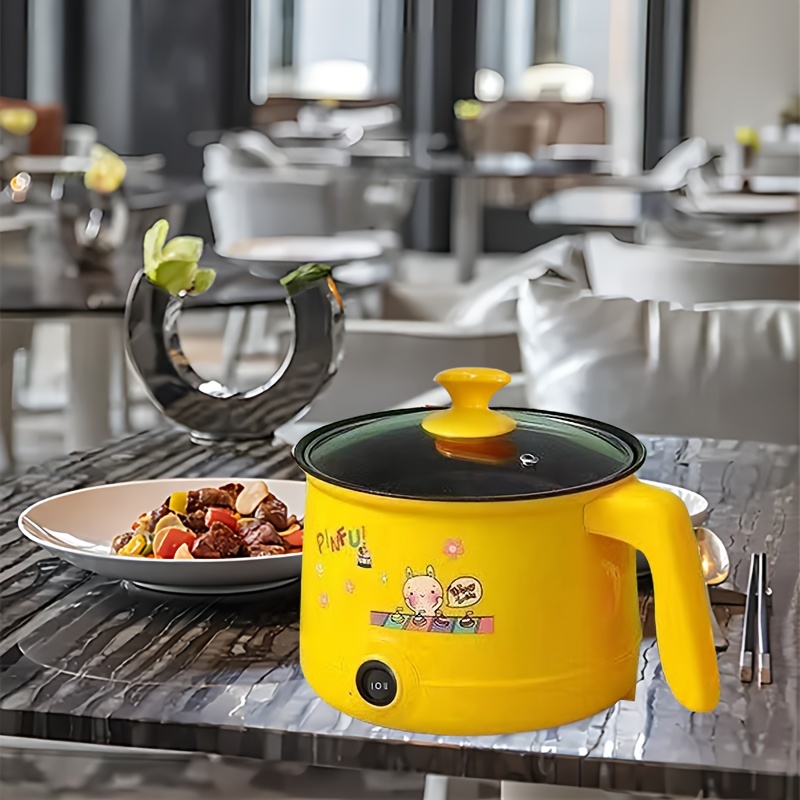 6.9 Electric Cooking Pot: Enjoy Double Deliciousness With Multi-Functional  Hot Pot, Stir-Fry, Braise, And Steam!