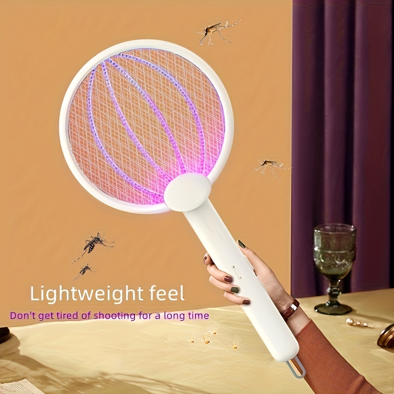 Foldable Electric Mosquito Swatter Rechargeable Household - Temu