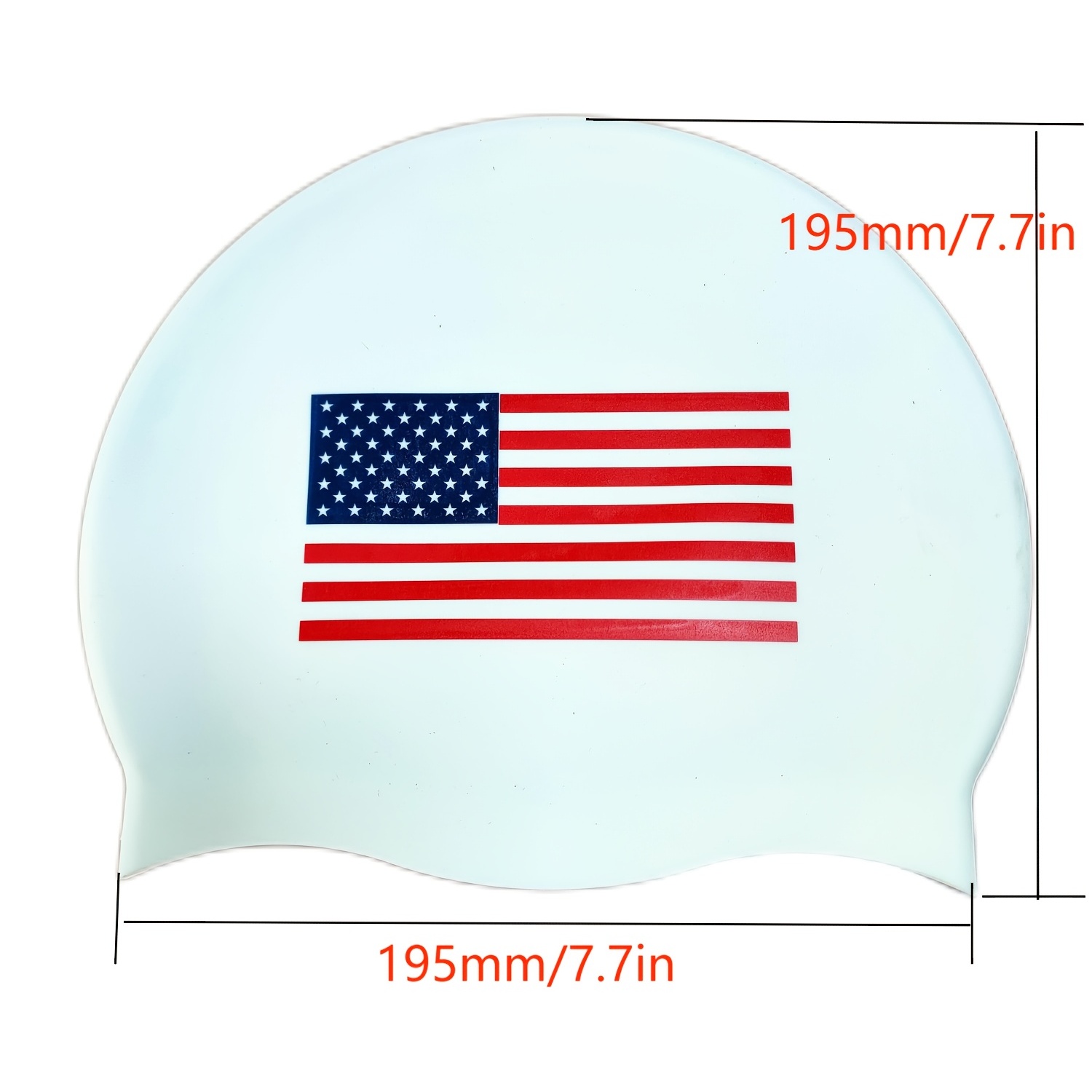 American flag swim sales cap