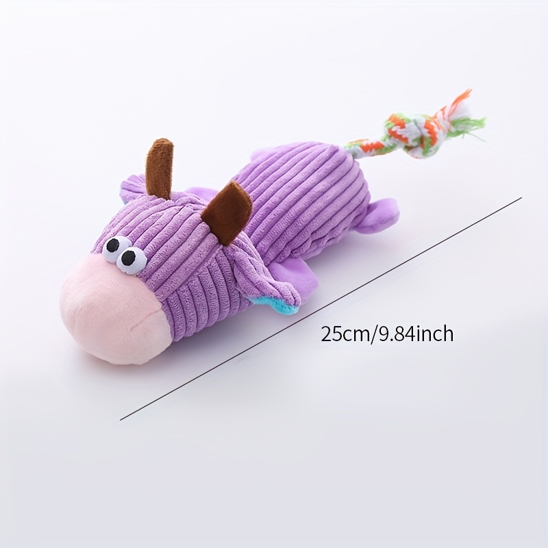 Interactive Dog Chew Toy - Cute Cartoon Design Plush Pet Toy For Hours Of  Fun And Entertainment - Temu