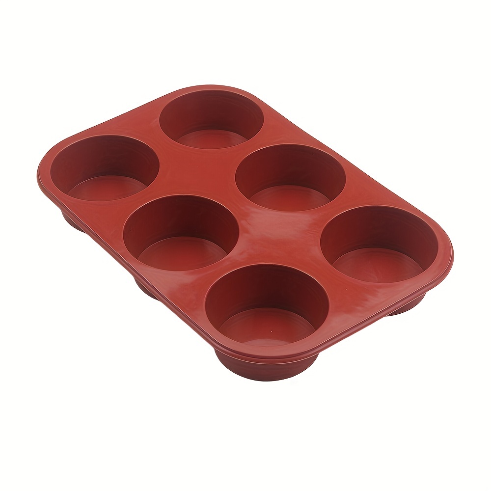 Silicone Cupcake Muffin Mold Silicone-6 cavity