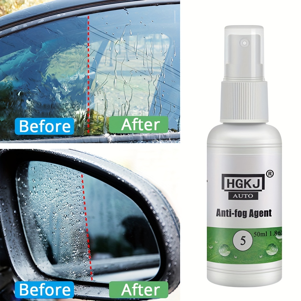 Car Glass Water Repellent Ceramic Coating Hydrophobic Agent For Car  Exterior Glass, Windshield & Mirror Rainproof Spray Improved Visibility,  3.38oz