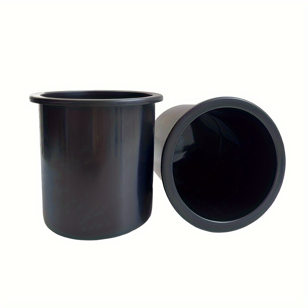 2 Pcs Black Plastic Cup Holder Insert for Sofa Boat RV Couch Recliner Poker  Table