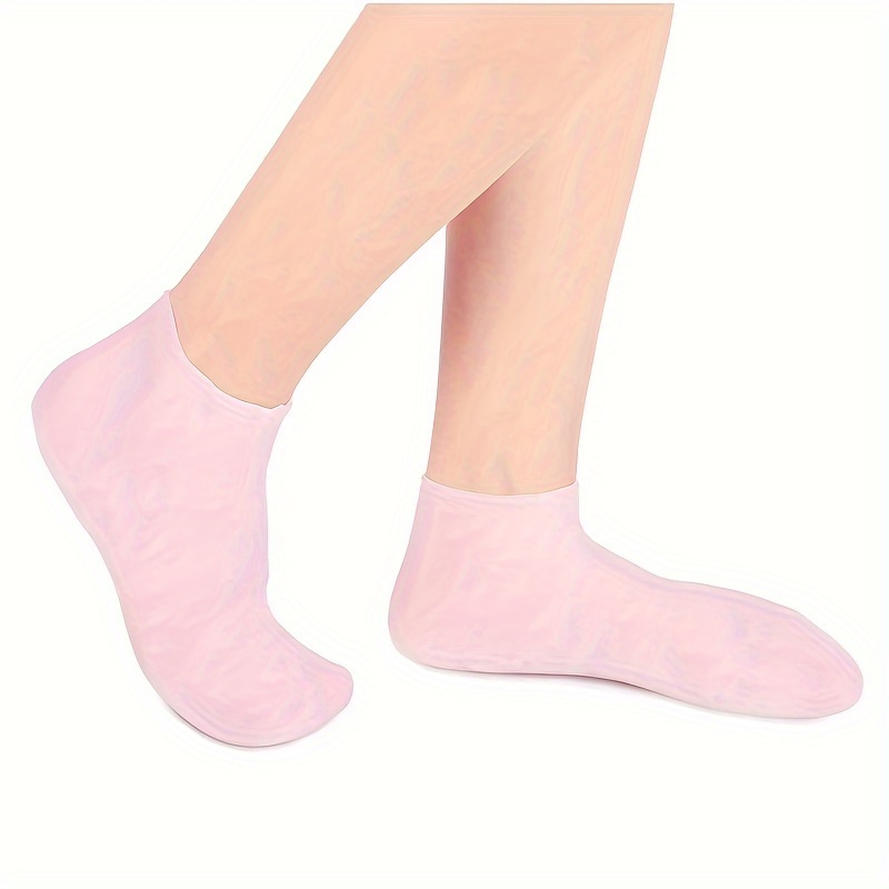 Heel Cover Heel Socks Silicone Anti crack Moisturizing - Temu Canada
