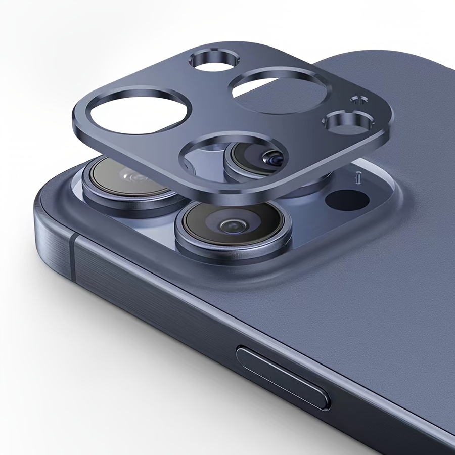 Protecteur d'objectif d'appareil photo Rosso adapté à Apple iPhone