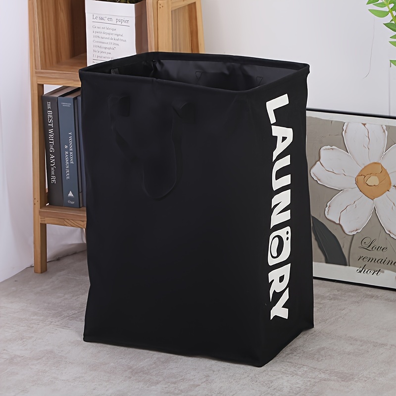 Large Laundry Basket Extended Handles Foldable Cloth Bins In - Temu