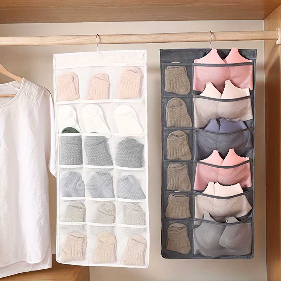 Space saving Hanging Organizer Double sided Cloth Shelf - Temu