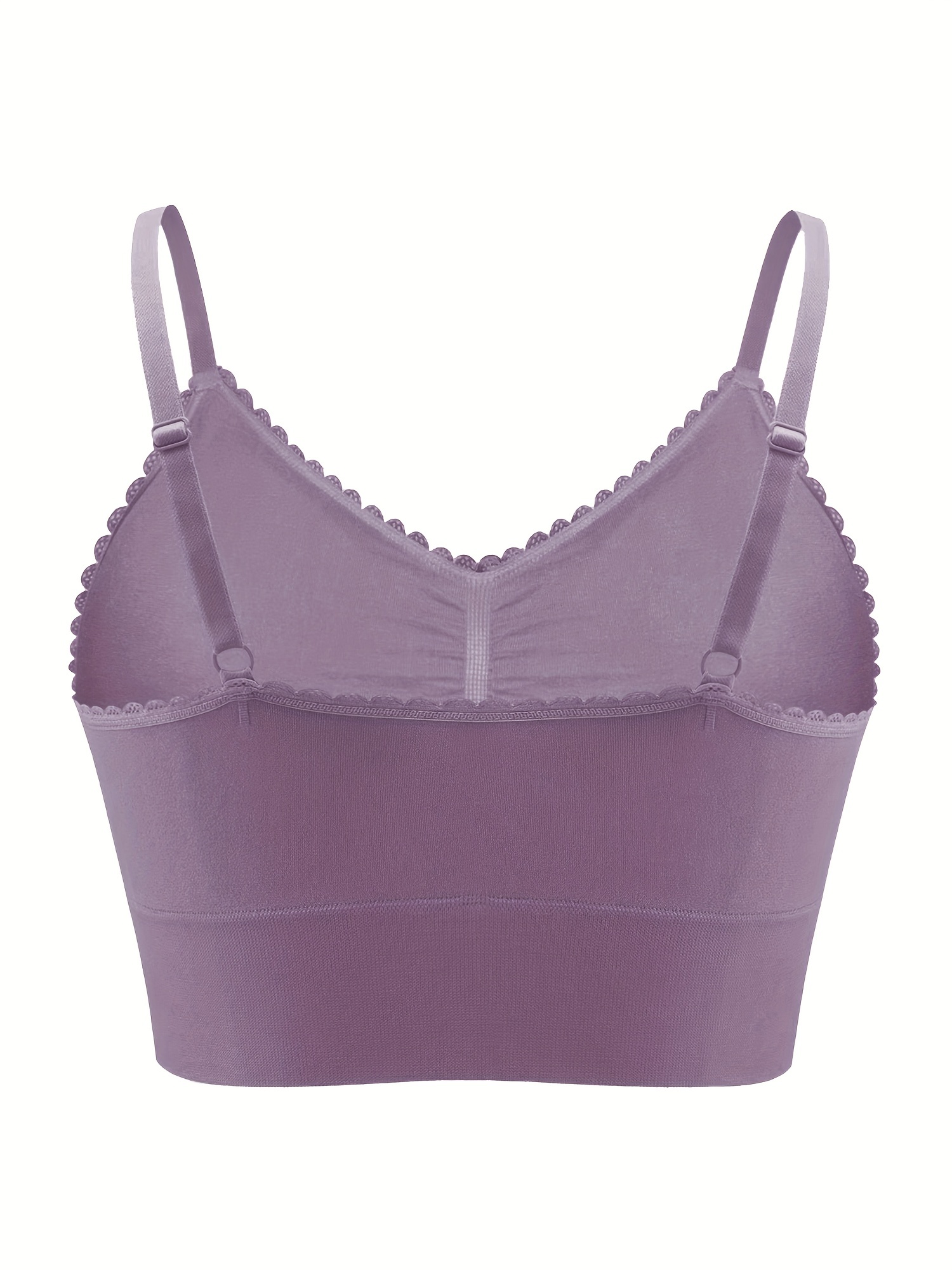 Buy Erotissch Lightly Lined Non Wired Medium Coverage Bralette - Purple at  Rs.934 online