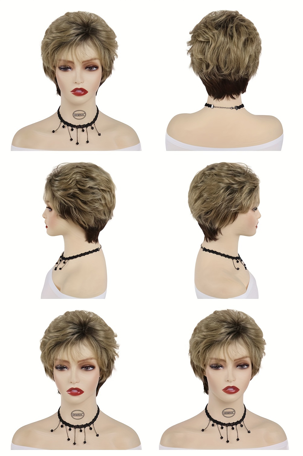 Short hair mommy wig sale