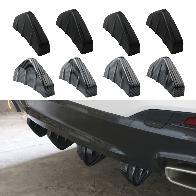 Universal Carbon Fiber Pattern Car Modified Rear Bumper - Temu