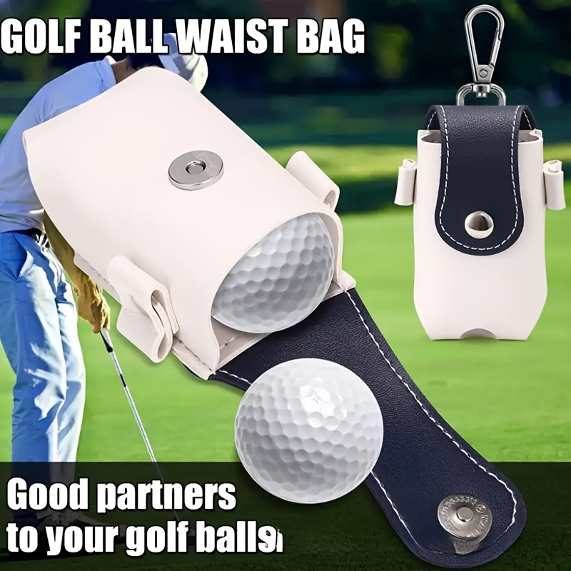 2pcs Golf Ball Aufbewahrungstasche Tragbare Taille Tasche - Temu Germany
